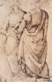 Estudio de dos mujeres Renacimiento Florencia Domenico Ghirlandaio